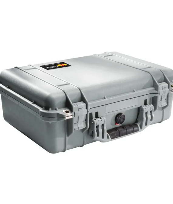 Pelican Protector Case with Foam 1500 WL/WF – Silver