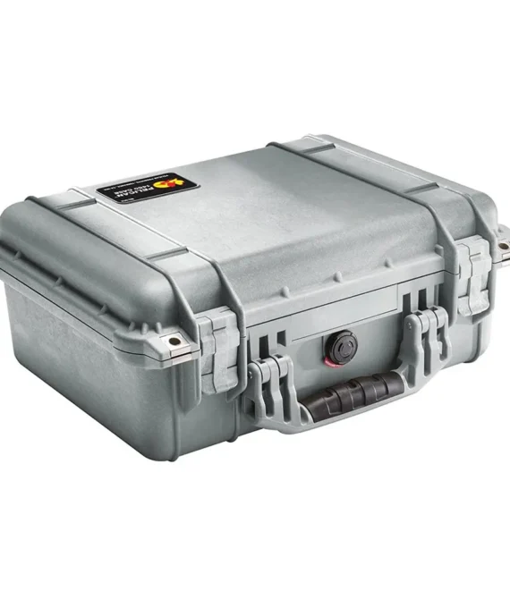 Pelican Case without Foam 1450NF WL/NF – Silver