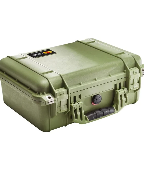 Pelican Case with Foam 1450 WL/WF – OD Green