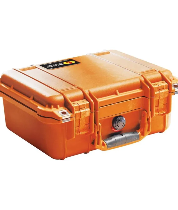 Pelican Case with Foam 1400 WL/WF – Orange