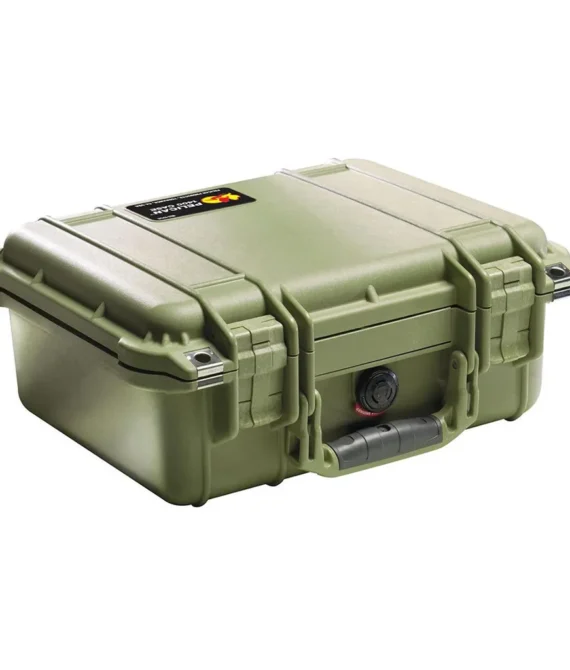 Pelican Case with Foam 1400 WL/WF – OD Green