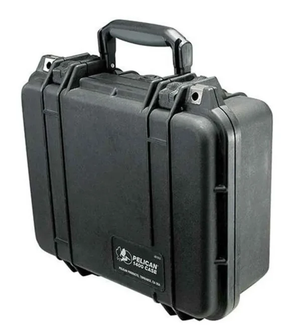 Pelican Case with Foam 1400 WL/WF – Black