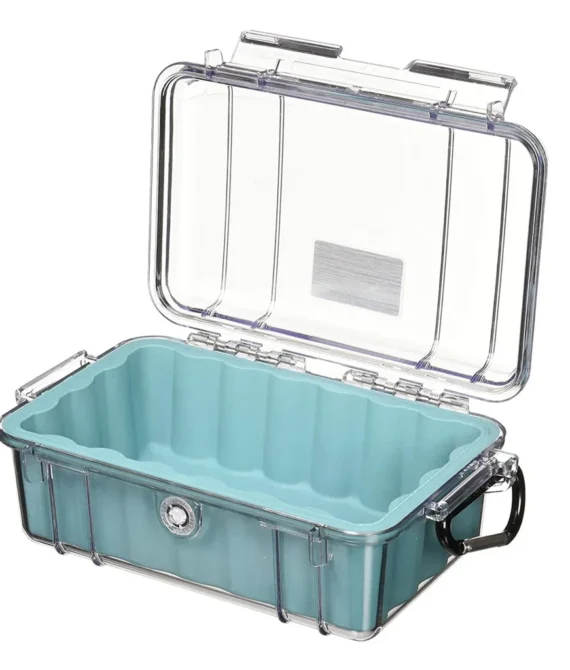 Pelican Micro Case 1060A WL/WI – Aqua Clear