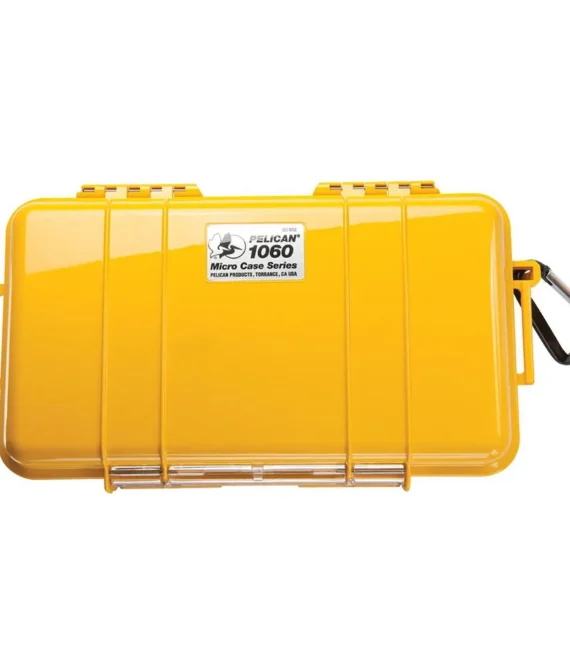 Pelican Micro Case 1060 WL/WI – BK Yellow