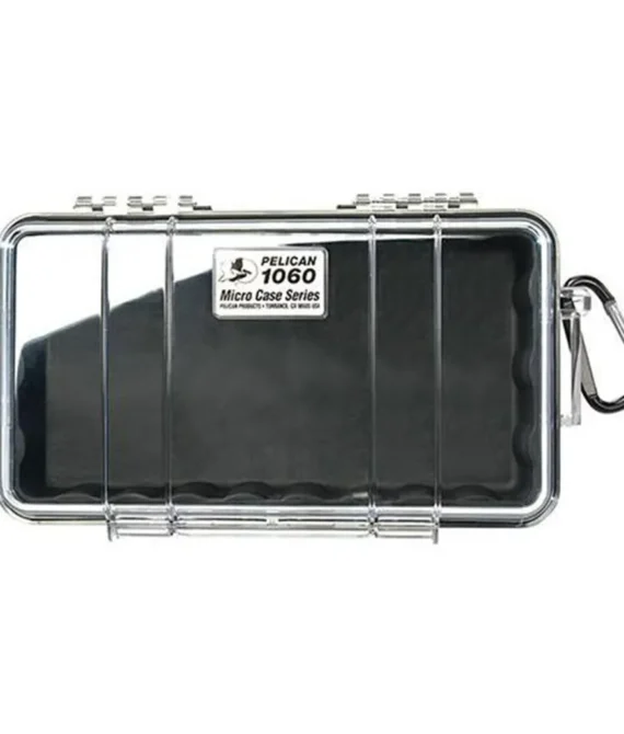 Pelican Micro Case 1060 WL/WI – Black Clear