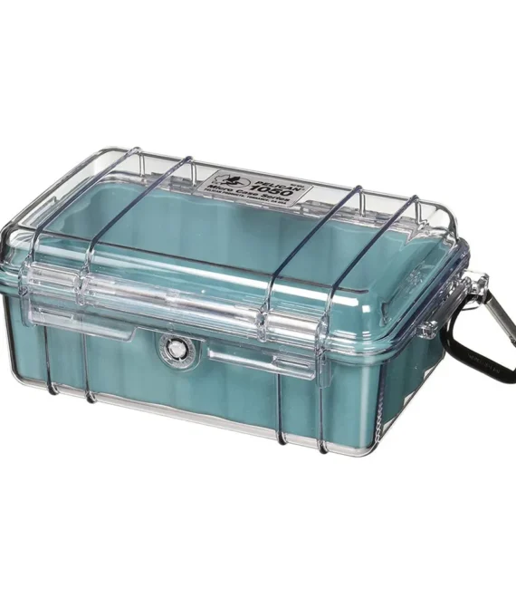 Pelican Micro Case 1050A WL/WI – AQUA-BL Clear