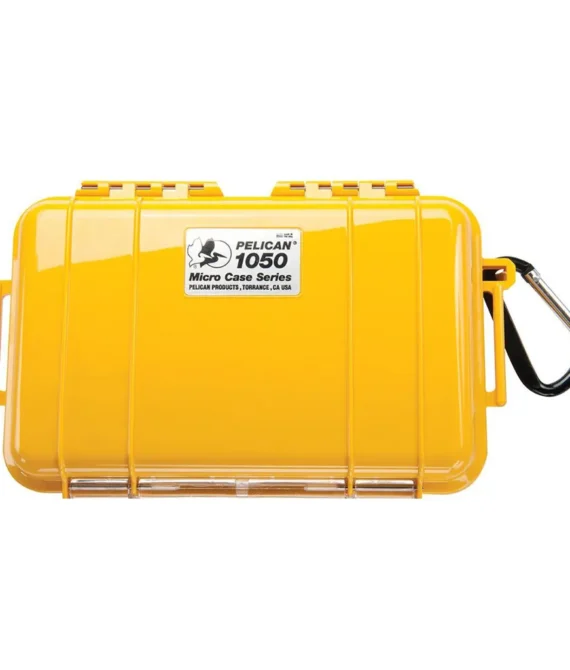 Pelican Micro Case 1050 WL/WI – BK Yellow