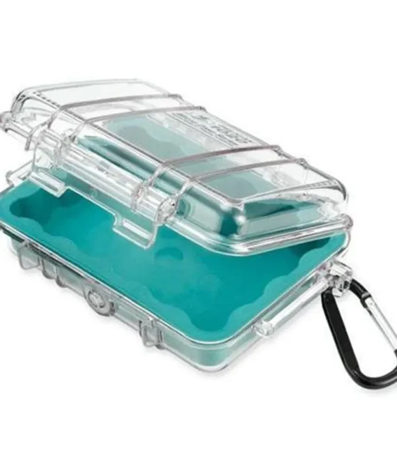 Pelican Micro Case 1040A WL/WI – Aqua Clear