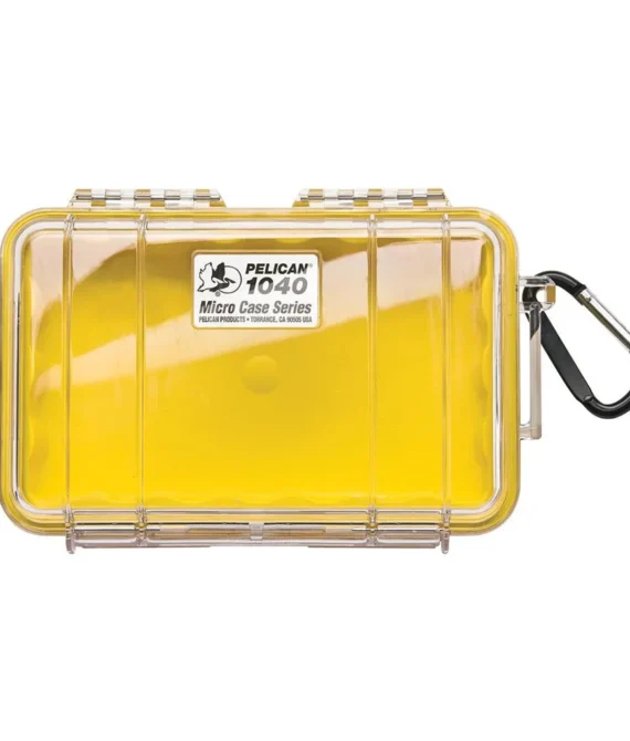 Pelican Micro Case 1040 WL/WI – Clear Yellow