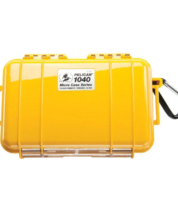 Pelican Micro Case 1040 WL/WI – BK Yellow