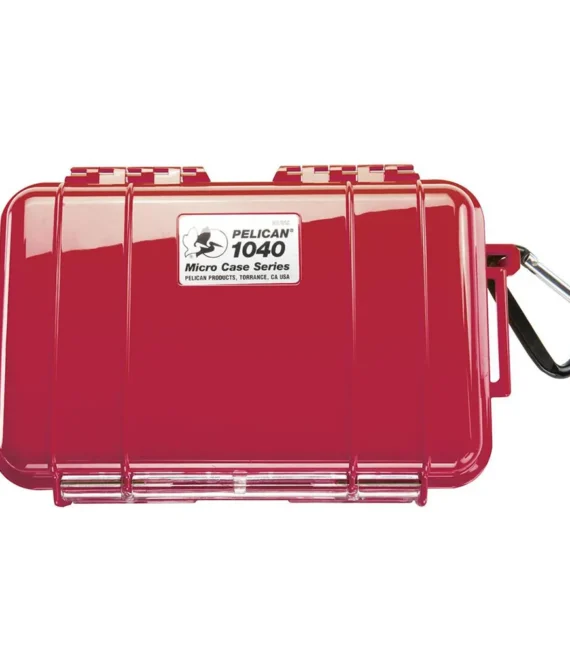 Pelican Micro Case 1040 WL/WI – BK Red