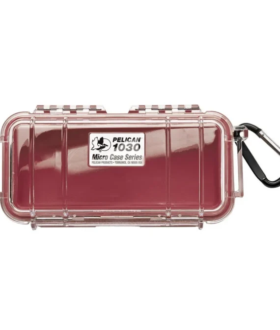 Pelican Micro Case 1030 WL/WI – Clear Red