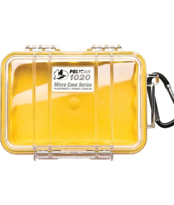 Pelican Micro Case 1020 WL/WI – Yellow Clear