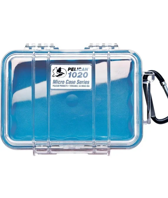 Pelican Micro Case 1020 WL/WI – Blue Clear