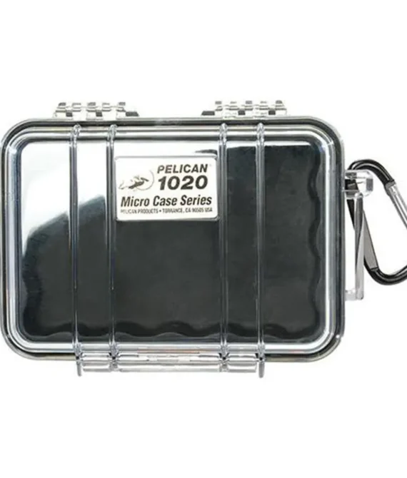 Pelican Micro Case 1020 WL/WI – Black Clear