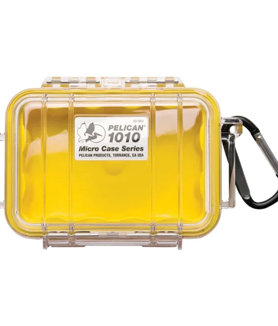 Pelican Micro Case 1010 WL/WI Clear – Yellow