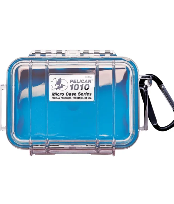 Pelican Micro Case 1010 WL/WI Clear – Blue