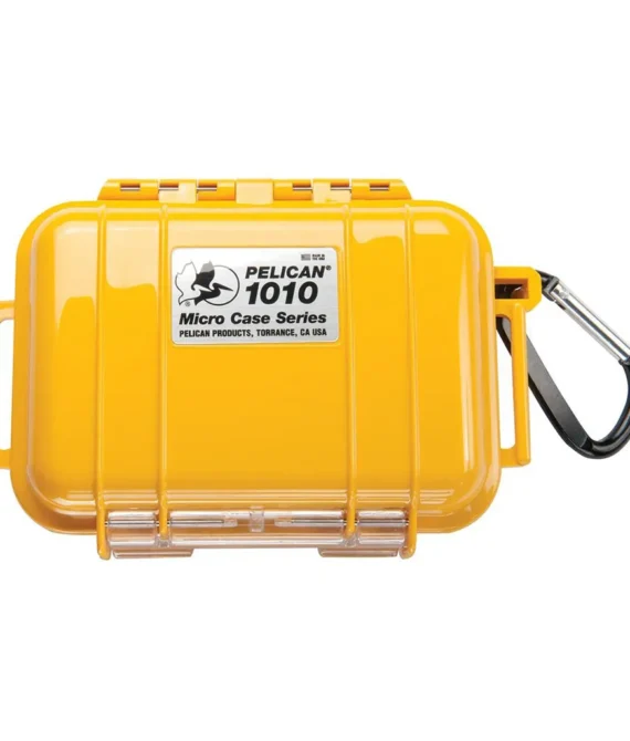 Pelican Micro Case 1010 WL/WI-BK – Yellow