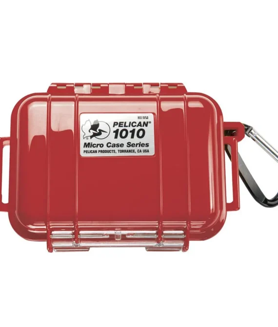 Pelican Micro Case 1010 WL/WI-BK – Red