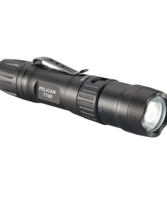 Pelican Rechargeable LED 7100 Flashlight Li-ion – Black