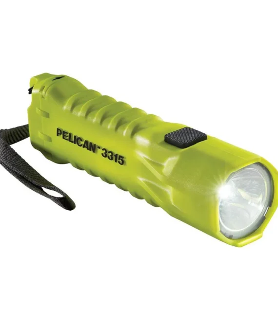 Pelican LED Flashlight 3315C 3AA UL/IECEx – Yellow