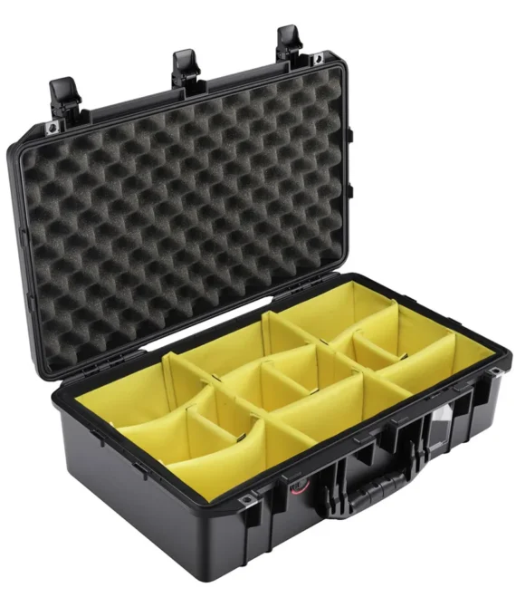 Pelican Air Case 1555 WD WL/WD – Black