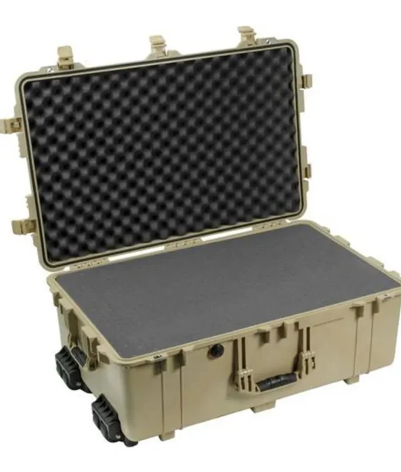 Pelican Transport Case with Foam 1650 WL/WF – Desert Tan