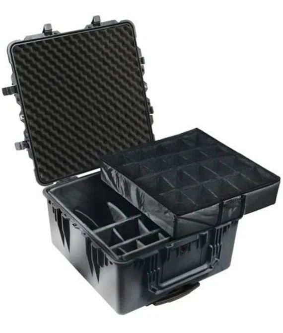 Pelican Protector Case with Divider 1644 WL/WD – Black